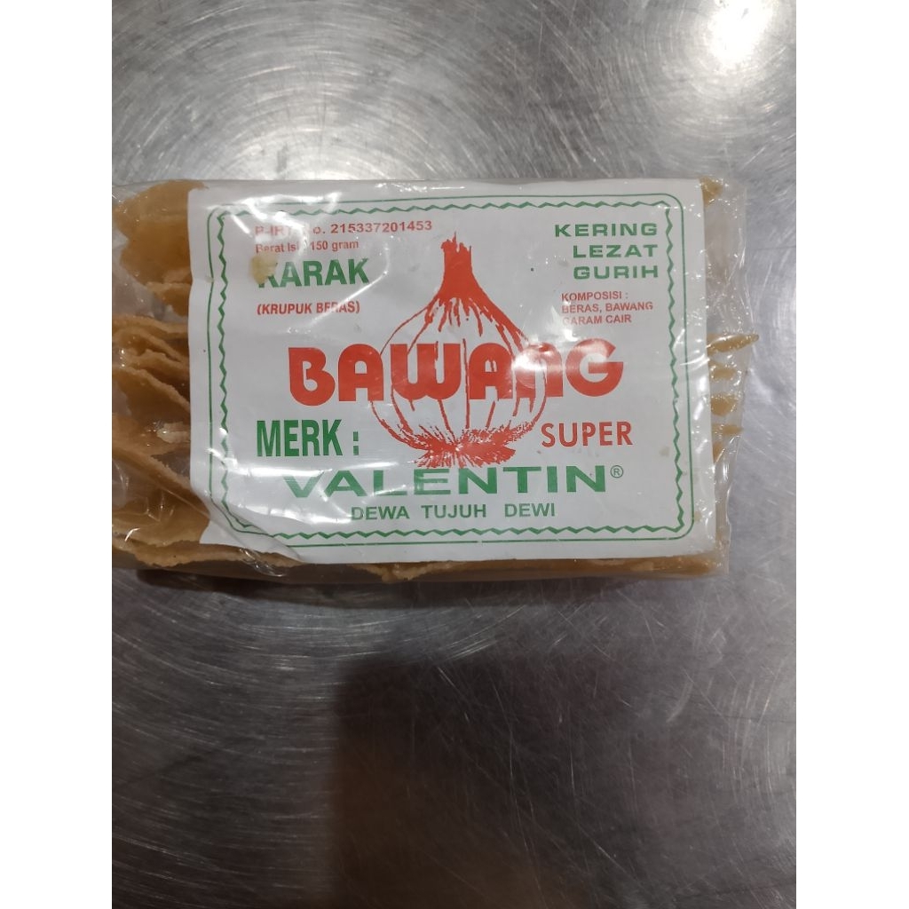 KARAK BAWANG | KARAK VALENTIN | KARAK