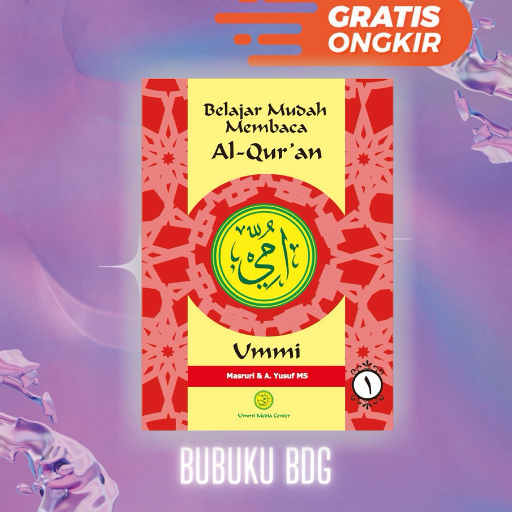 BUKU BELAJAR MUDAH MEMBACA AL-QURAN UMMI jilid 1 terlaris