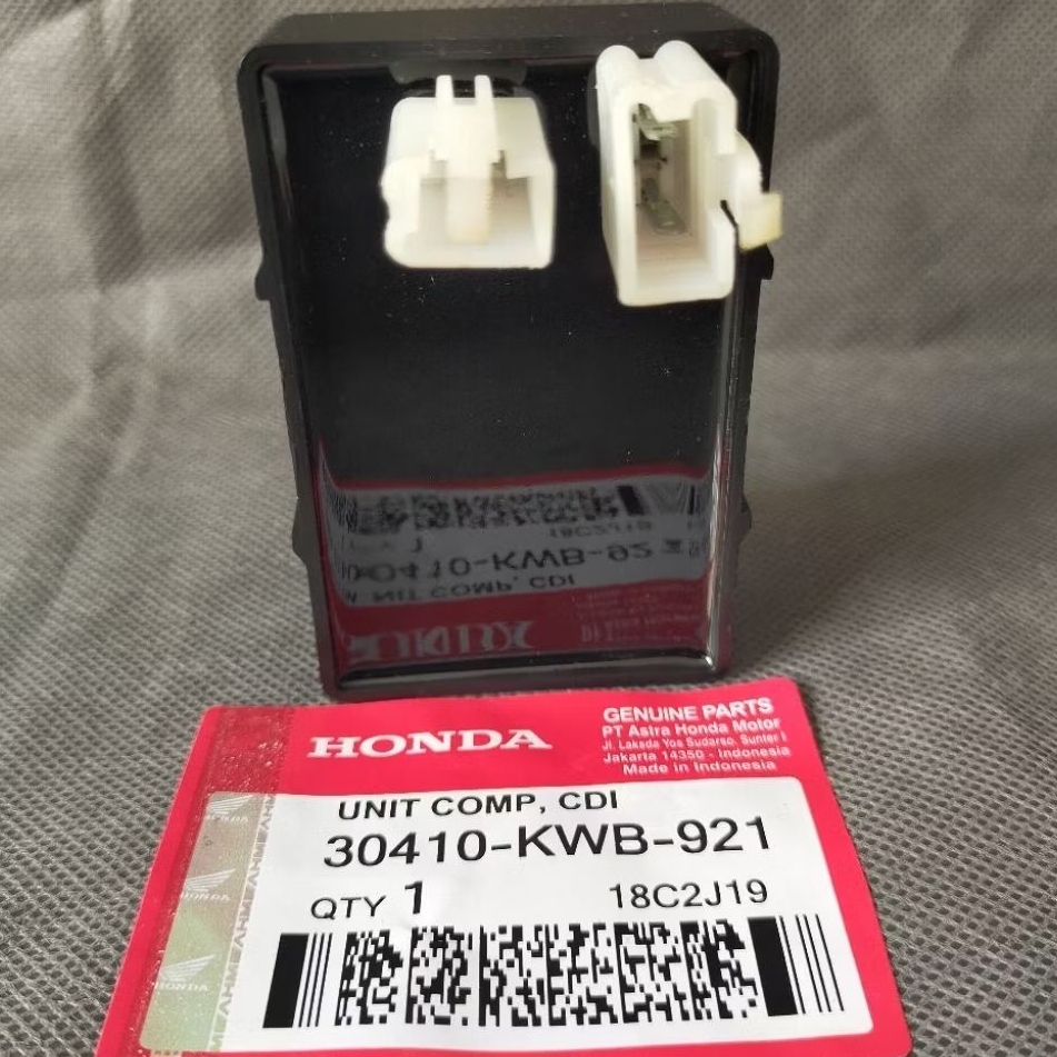 CDI UNIT ASSY CDI PENGAPIAN KWB HONDA REVO ABSOLUTE BLADE LAMA REVO OLD BLADE NEW ASLI ORI KWB