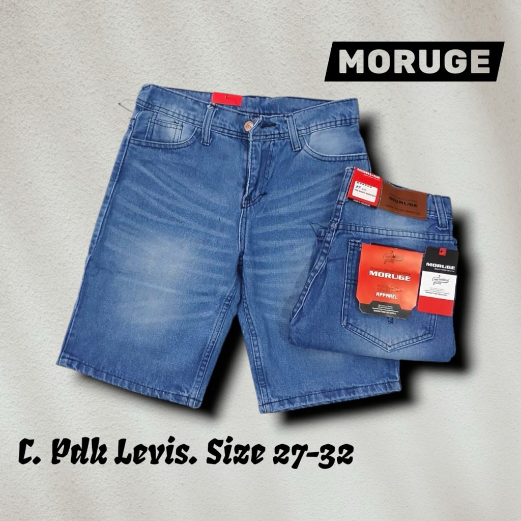 Celana Jeans Pendek Pria Denim Premium No