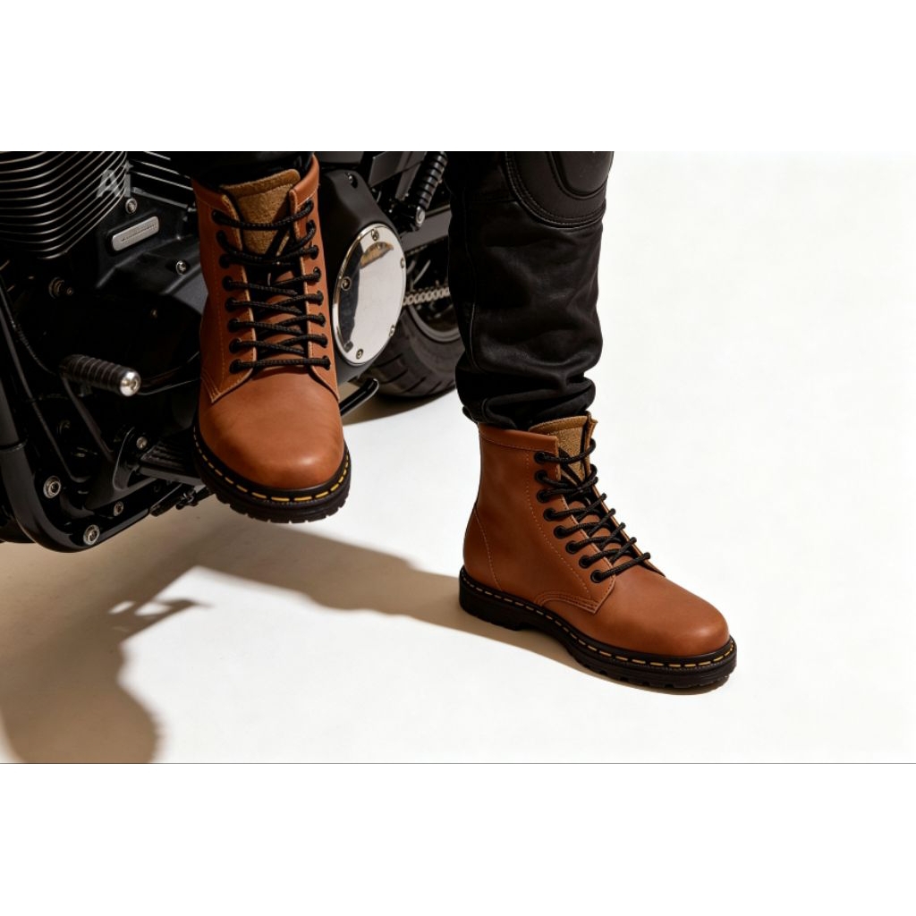 sepatu boots fashion sepatu sneaker pria