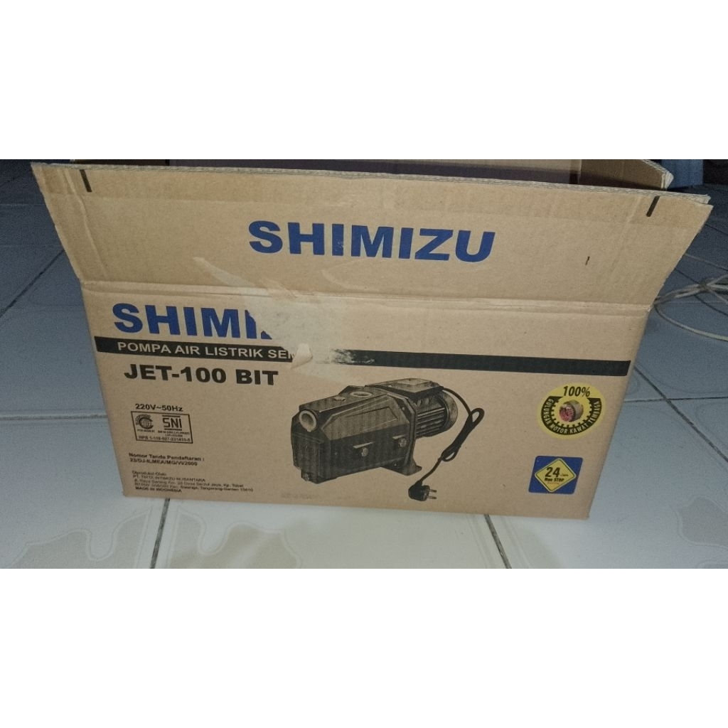 mesin air semi jet pump jet 100 bit