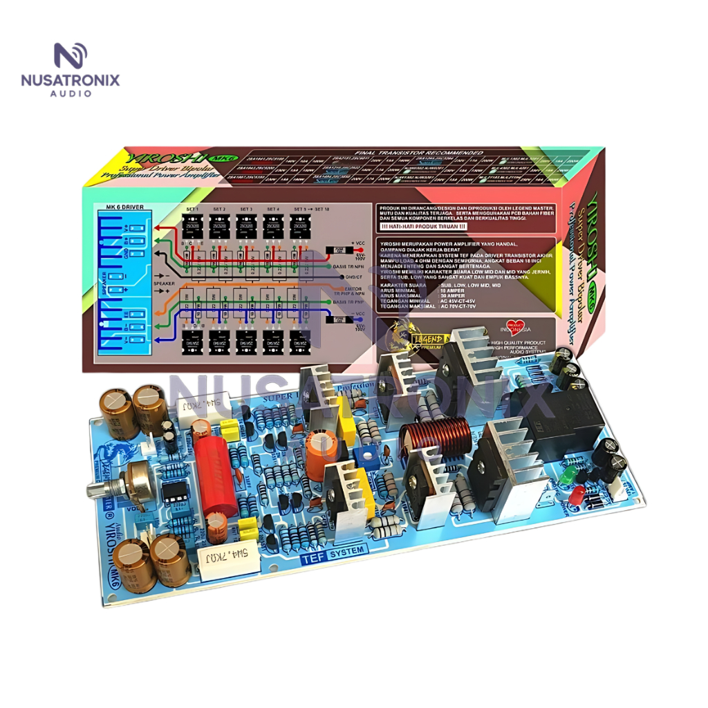 KIT DRIVER POWER YIROSHI MK 6 LEGEND MASTER