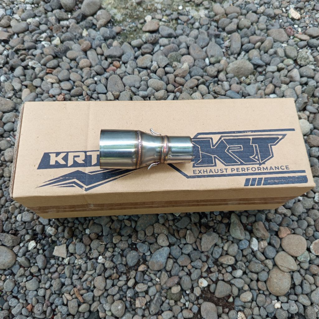 TOP TERLARIS : Slip on 50mm ke 38mm Panjang 10cm Adaptor Penyambung Knalpot Klx Crf Dtracker Wr155 V
