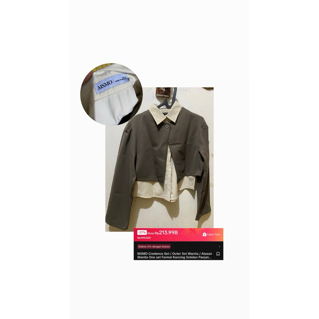 outer set msmo preloved
