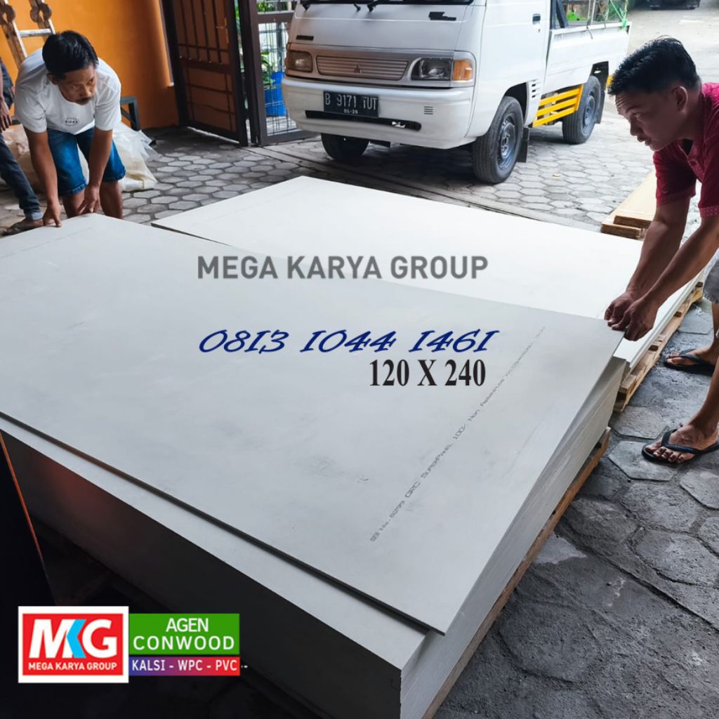 GRC Dinding 9 mm 120 x 240 - Grc Jabodetabek - Grc Jakarta