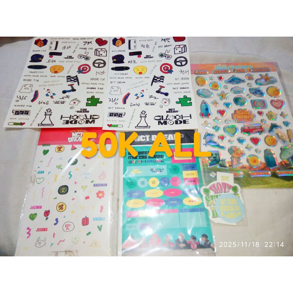 STICKER OFFICIAL MD/MERCHANDISE NCT DREAM