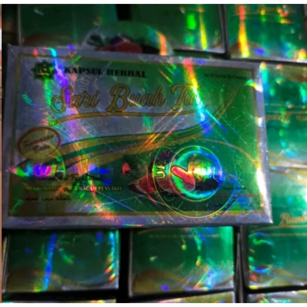 Kapsul Buah Tin Isi 10 SASCET Original
