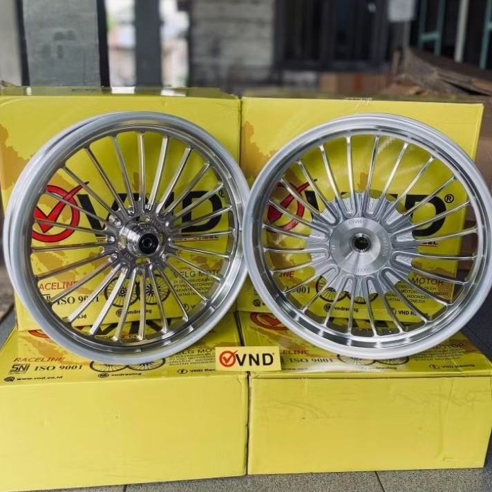 VELG RACELINE VND CHROME HONDA 110 125 VARIO BEAT SCOOPY