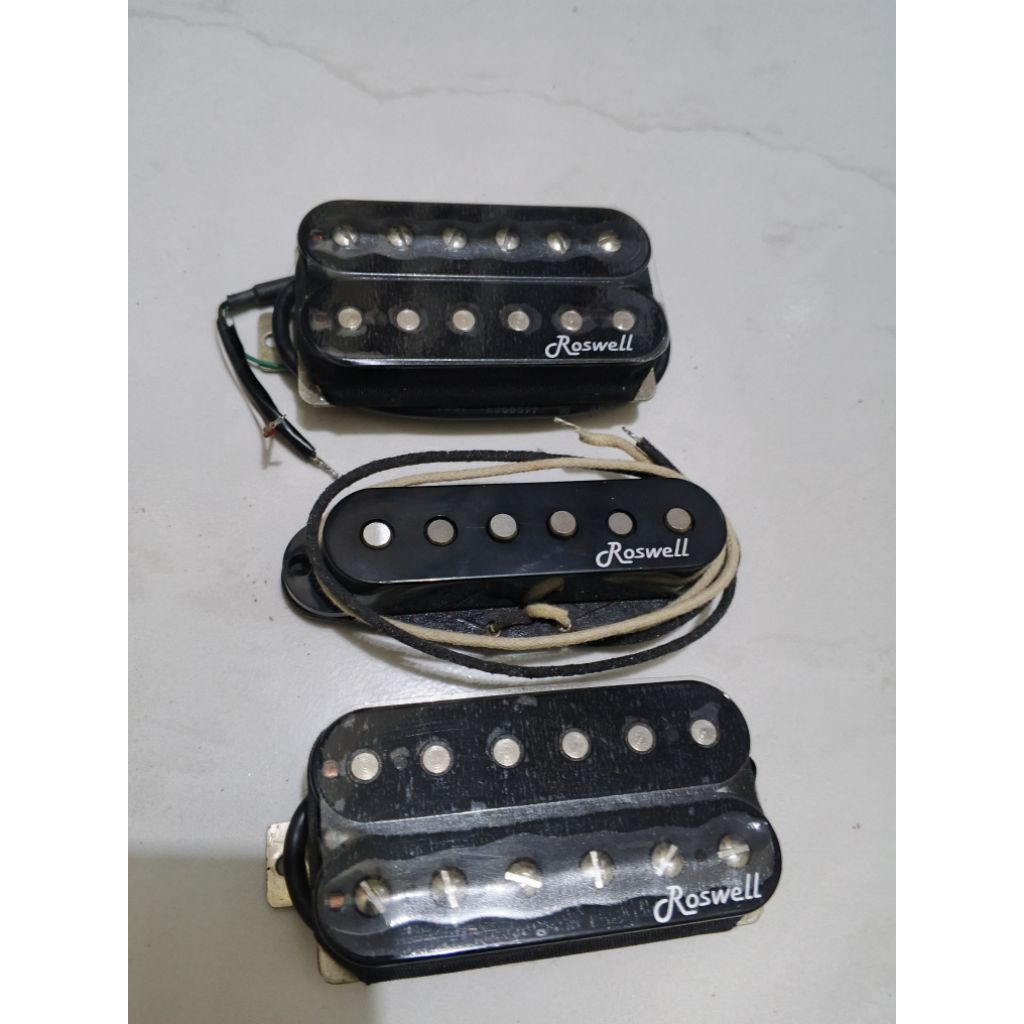 pickup gitar elektrik roswell HSH original