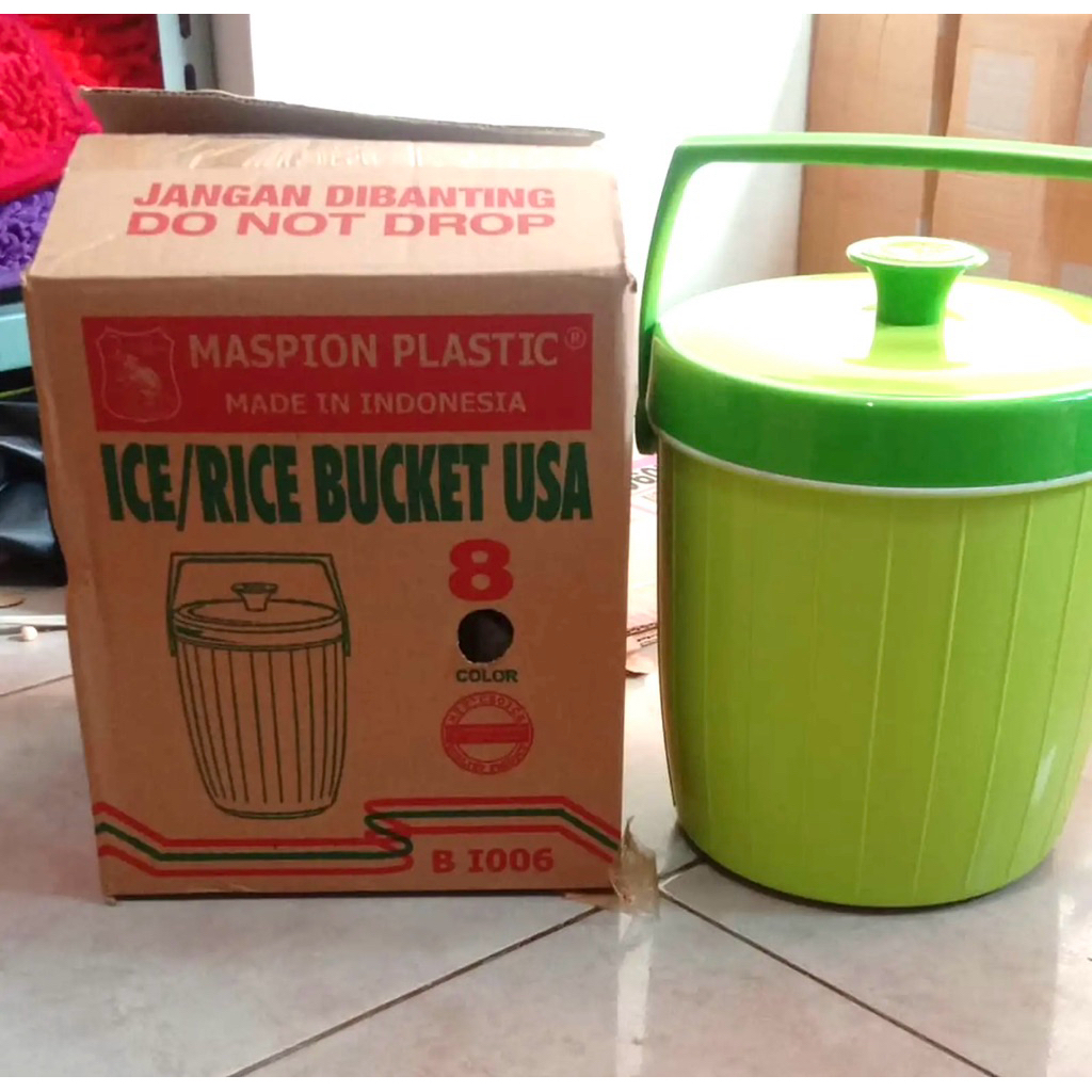 termos nasi 8 liter Maspion 2 kg beras termos es dan nasi