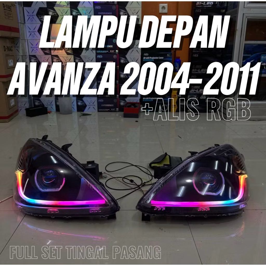 LAMPU DEPAN AVANZA OLD 2004-2011
