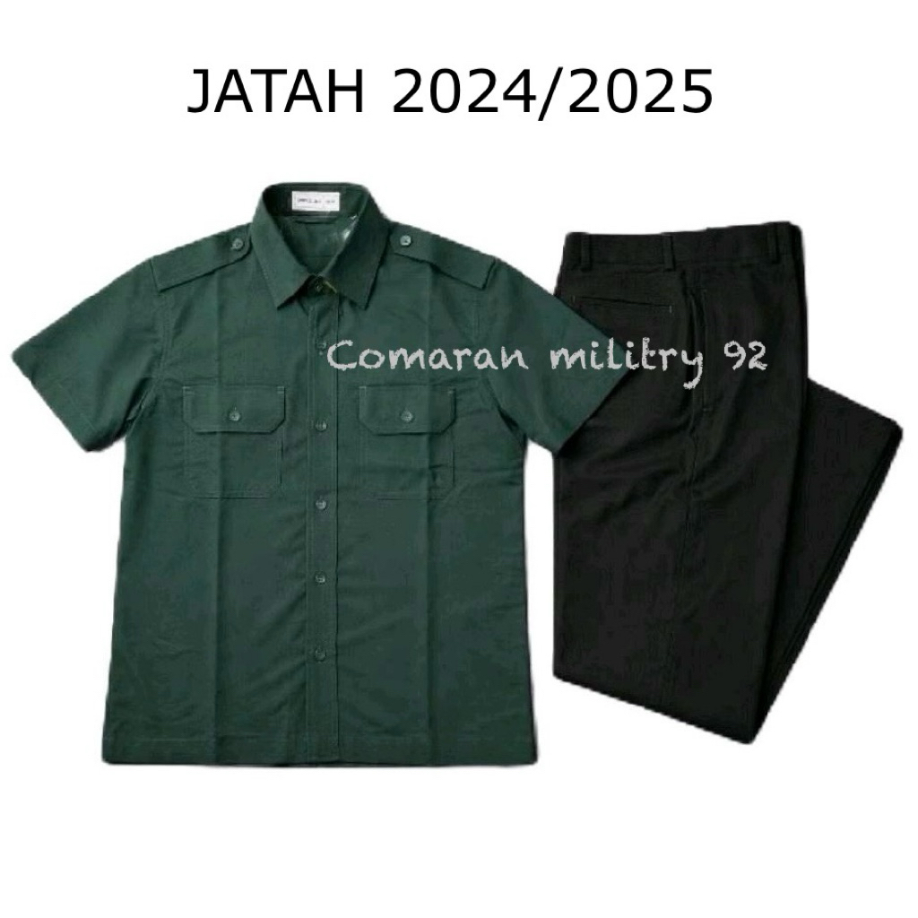 Setelan PDH TNI AD TEBARU kemeja pdh tni dan celana pdh tni terbaru 2024/2025