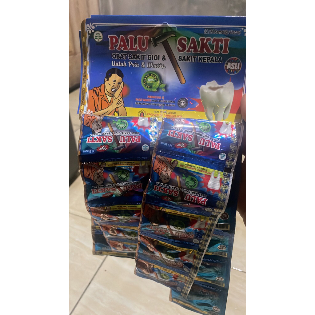 Palu Sakti Sakit Gigi Original