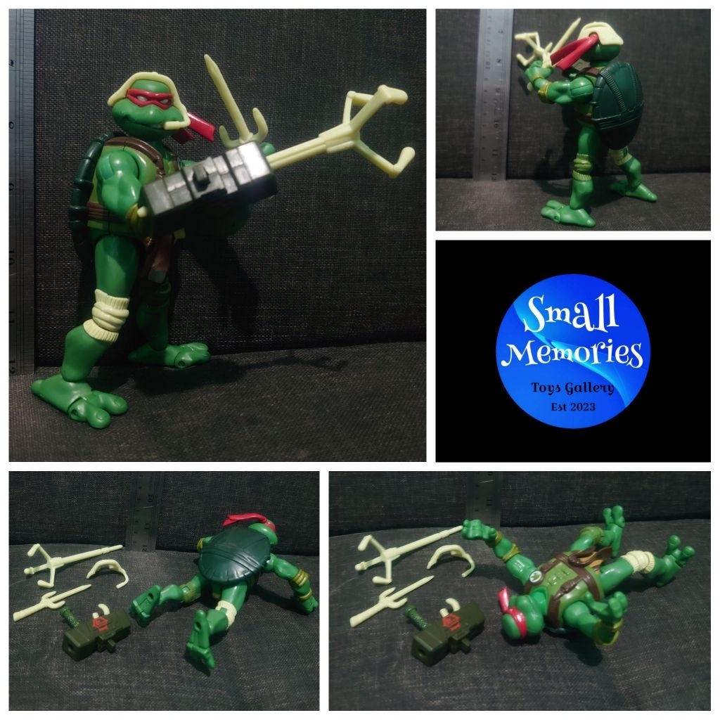 Monster Trapper Raphael TMNT Playmates Kura Ninja