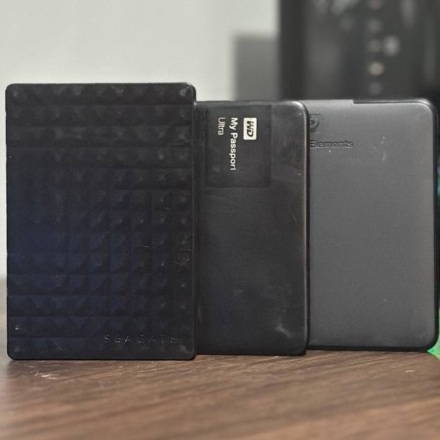 Hardisk External WD/ Seagate 1TB 500GB