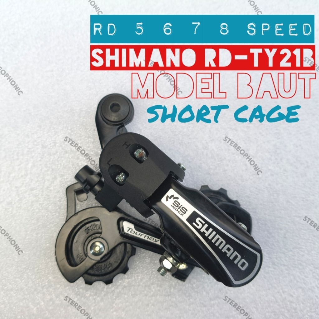 ORIGINAL SHIMANO RD TY21B Model BAUT RD 5sp RD baut 6sp RD baut 7sp RD baut 8sp RD baut SHIMANO TY21