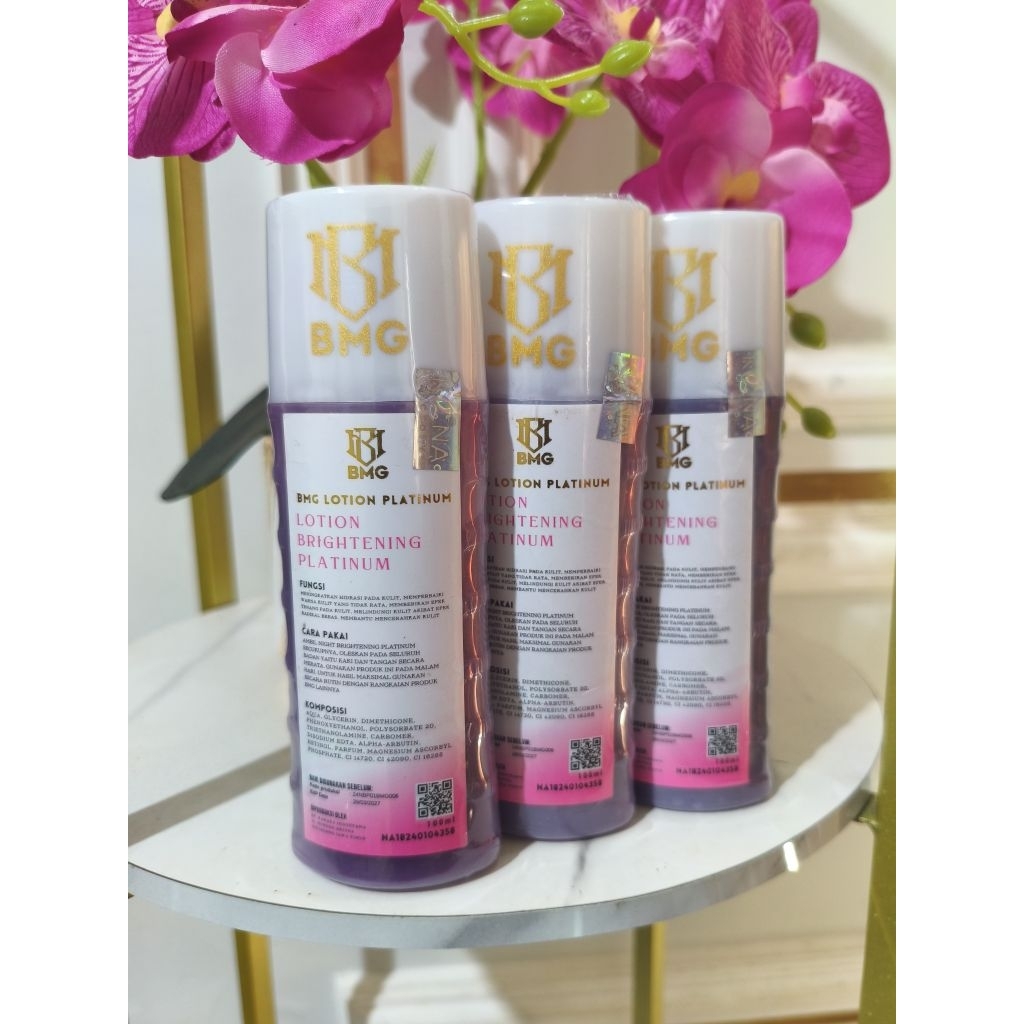 (READY) BMG Lotion Ungu Anggur Ecer Original BPOM