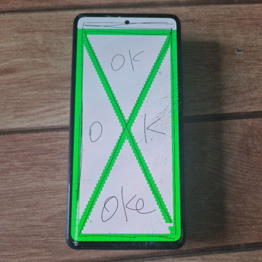 LCD samsung A72 original copotan minus pecah kaca normal