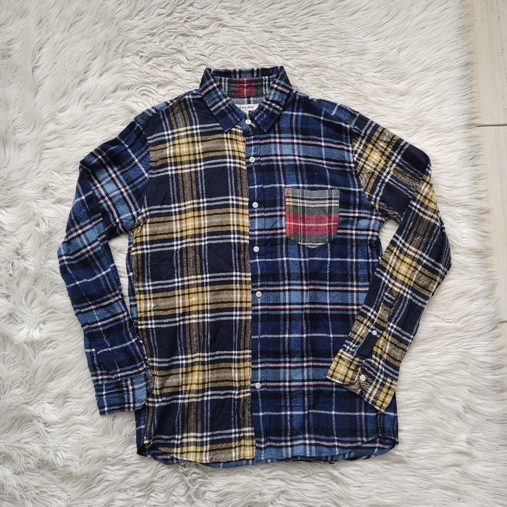 Global Work Patchwork Flannel