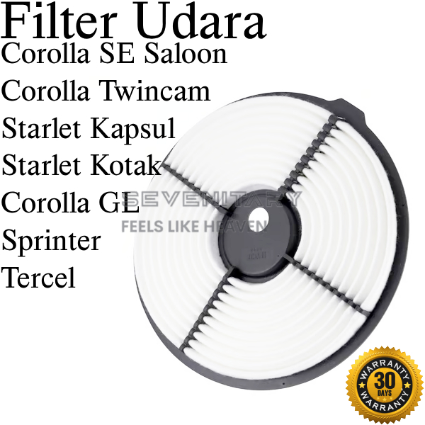 Filter Udara Saringan Udara Penyaring Udara Toyota Starlet Corolla 17801-11100 - S7628