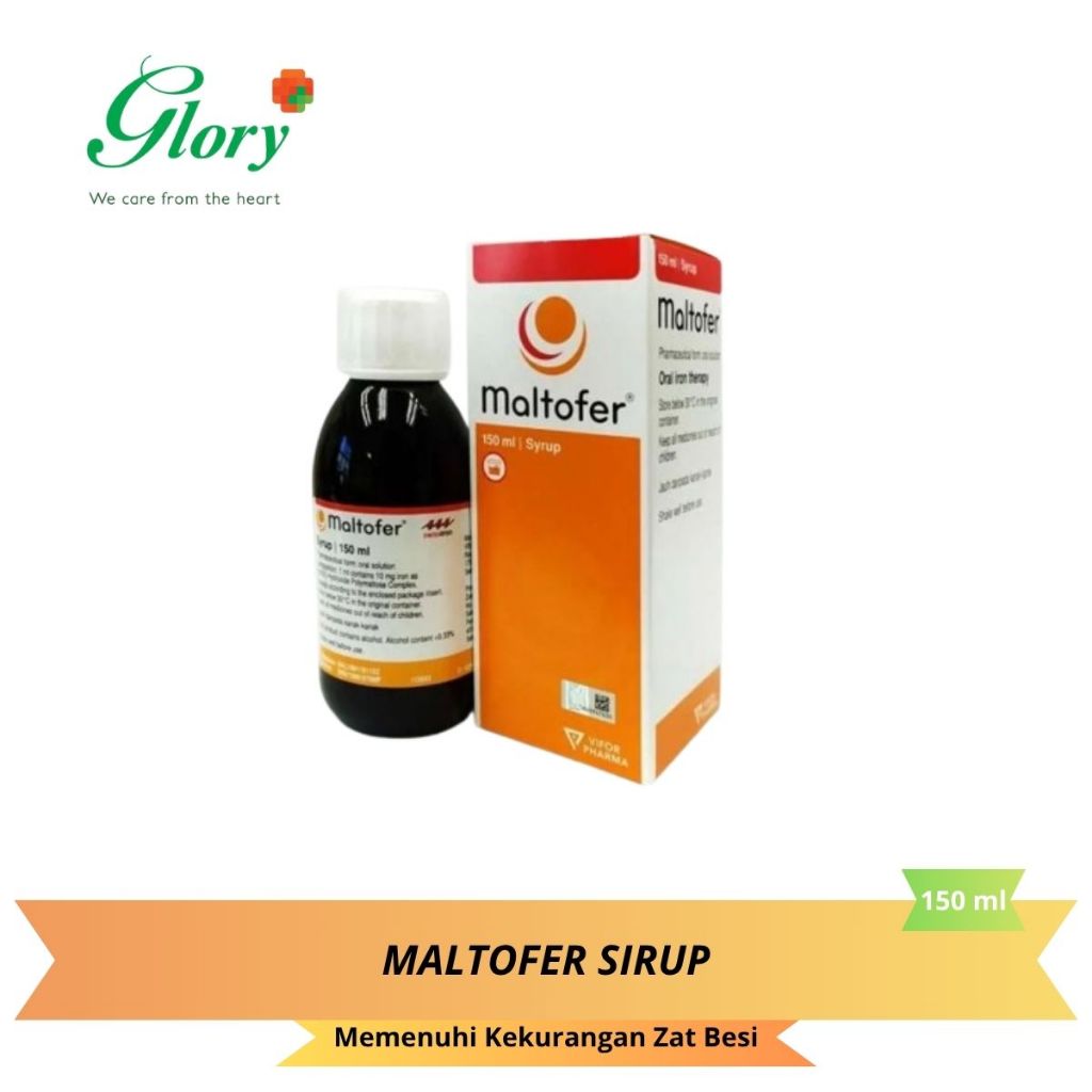 Sirup Maltofer 150 ml - Suplemen Zat Besi untuk Atasi Kekurangan Zat Besi
