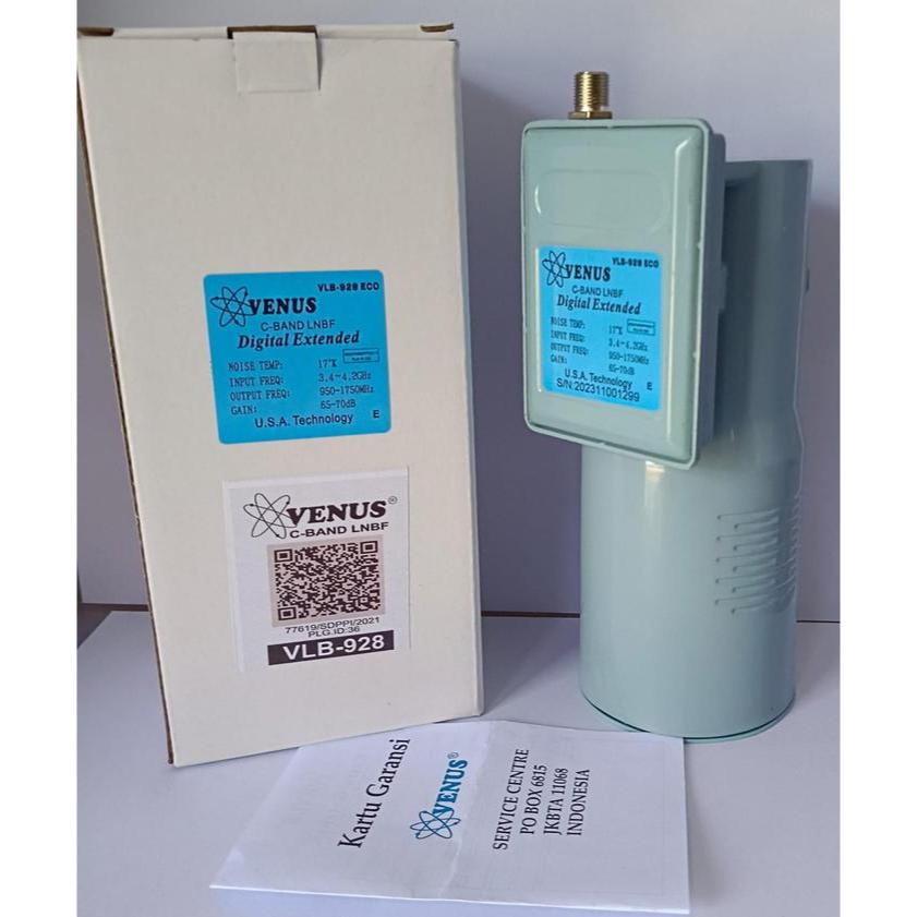 "New" LNB C Band Venus Single Output Garansi 1 Tahun