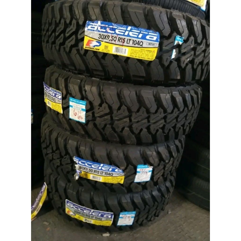 Jual Ban mobil Offroad Merk Accelera MT01 30 9,5 R15