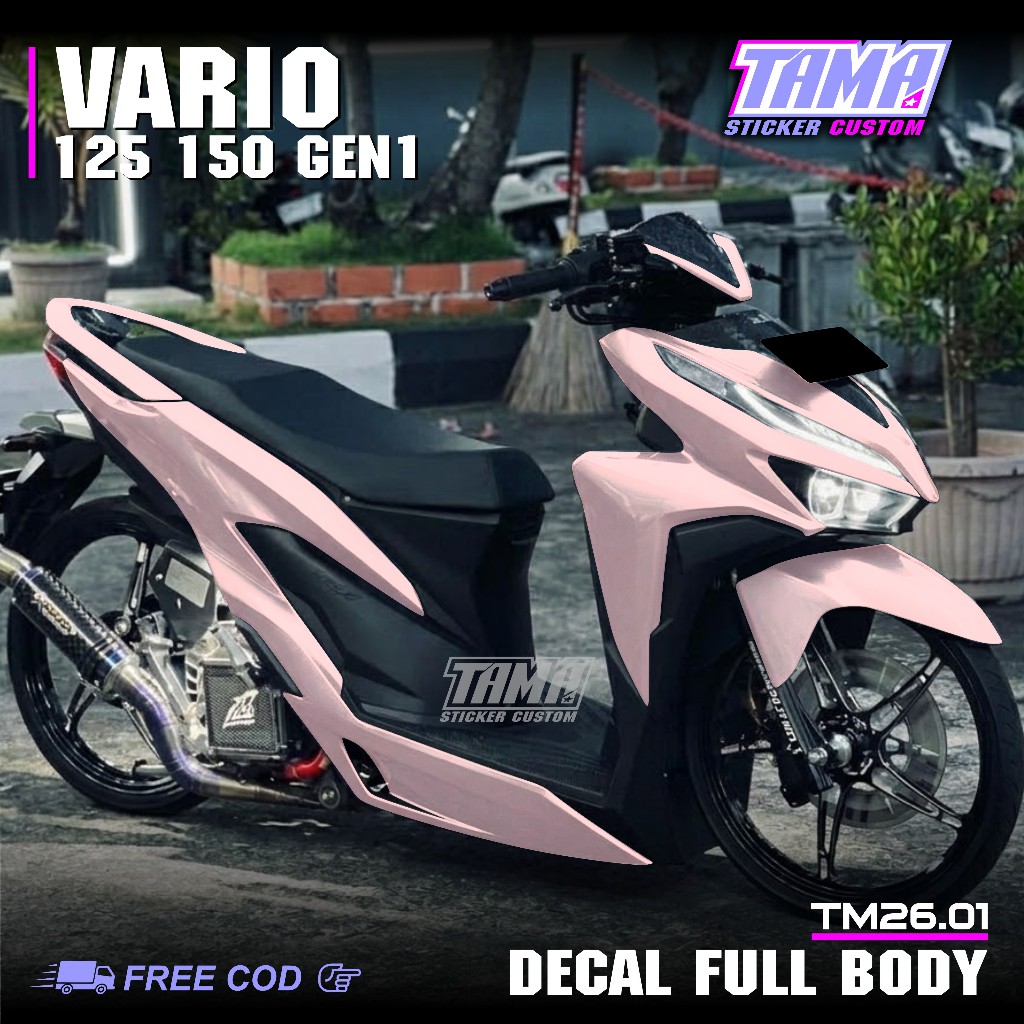 Terbaru COD Sticker Full Body Motor Honda Vario 125 150 Gen 1 Tahun 2018 2019 2020 2021 2022 Sticker