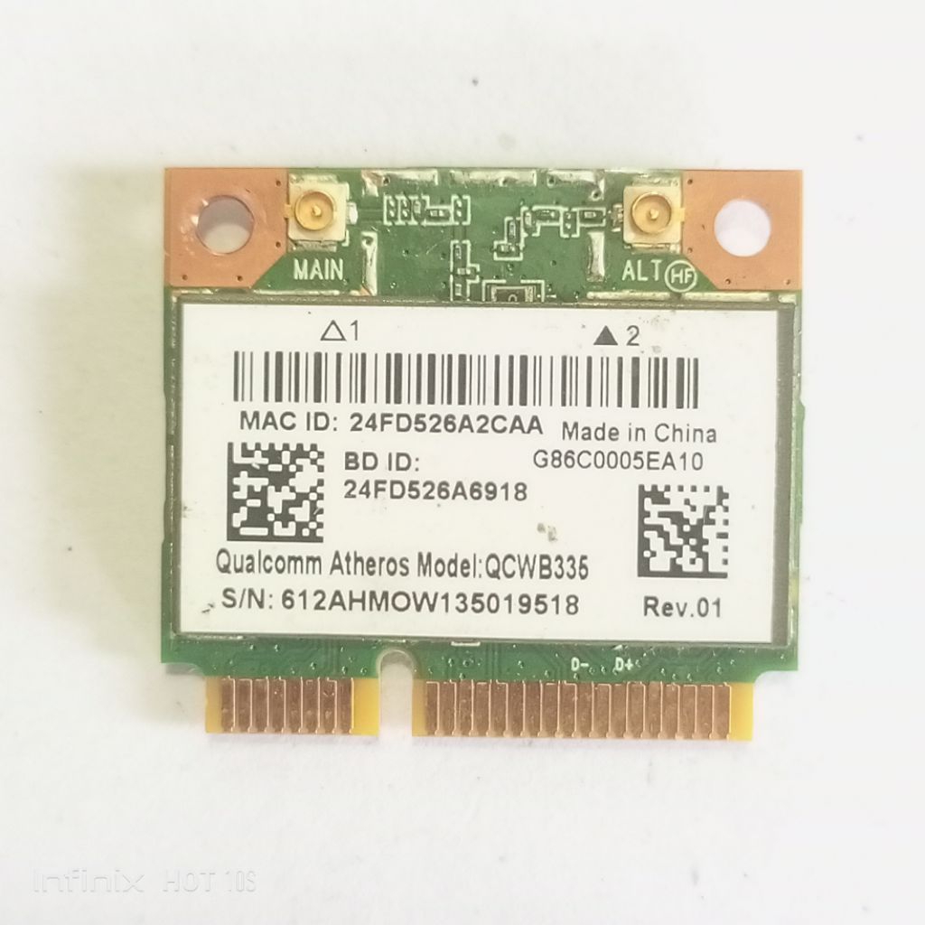 Wifi card network card internal toshiba satellite c40-a series toshiba c40 c40-d ori