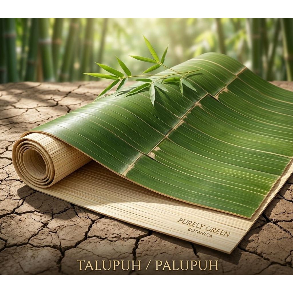 Talupuh atau Palupuh Bambu Gombong Hijau (Lebar 25-35 cm)