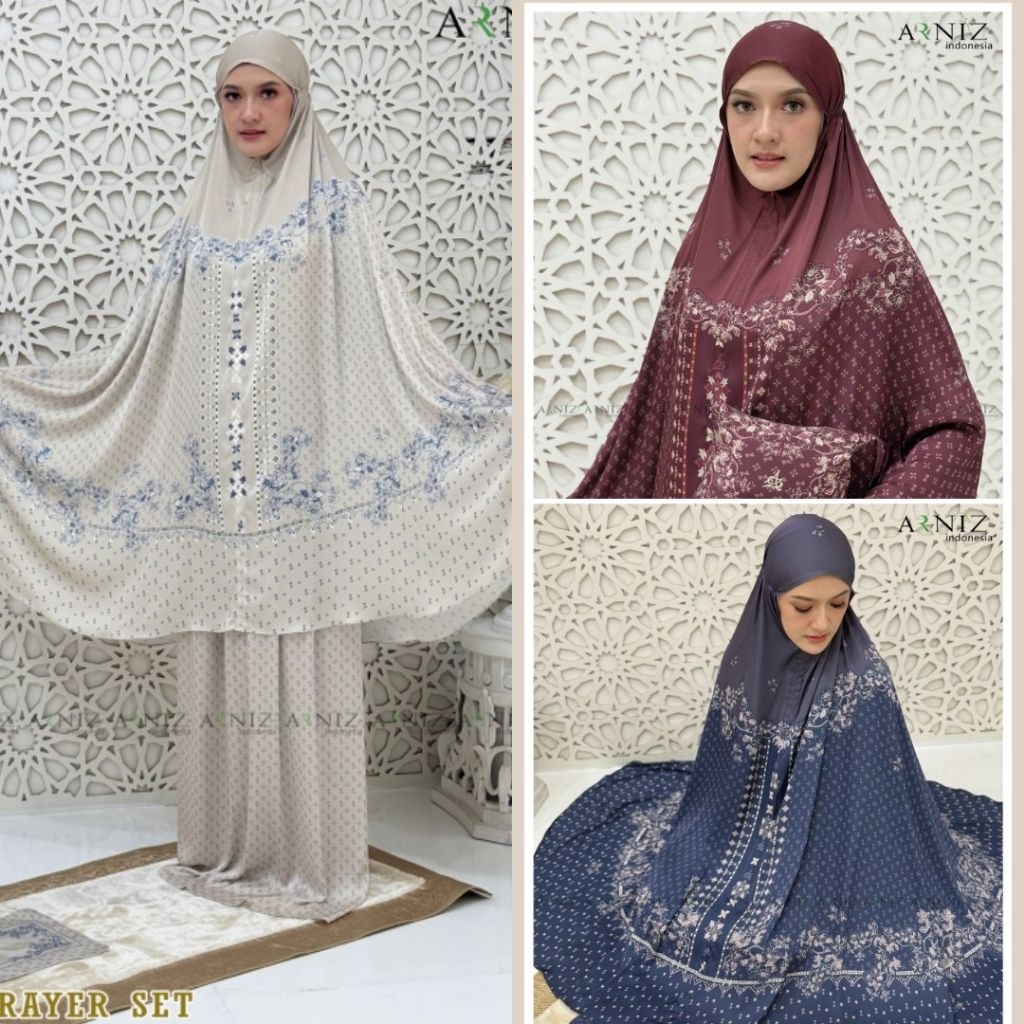 Thuraya Mukena Set Silk Premium By Arniz Collection Terbaru