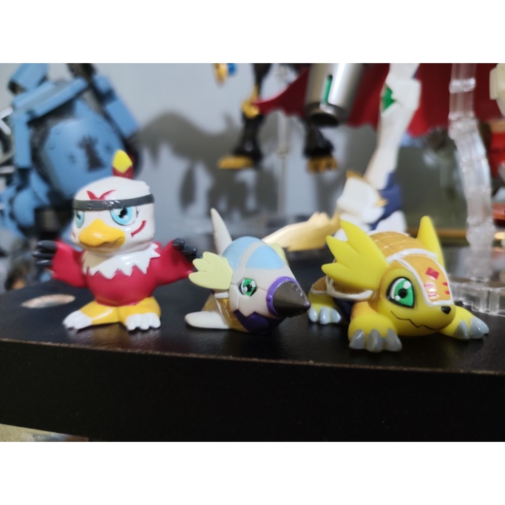 Digimon mini finger set mainan digimon