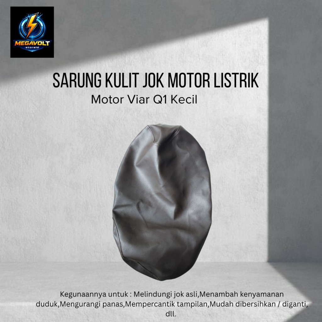 1pcs - Sarung Kulit Jok Motor Viar Q1 Kecil