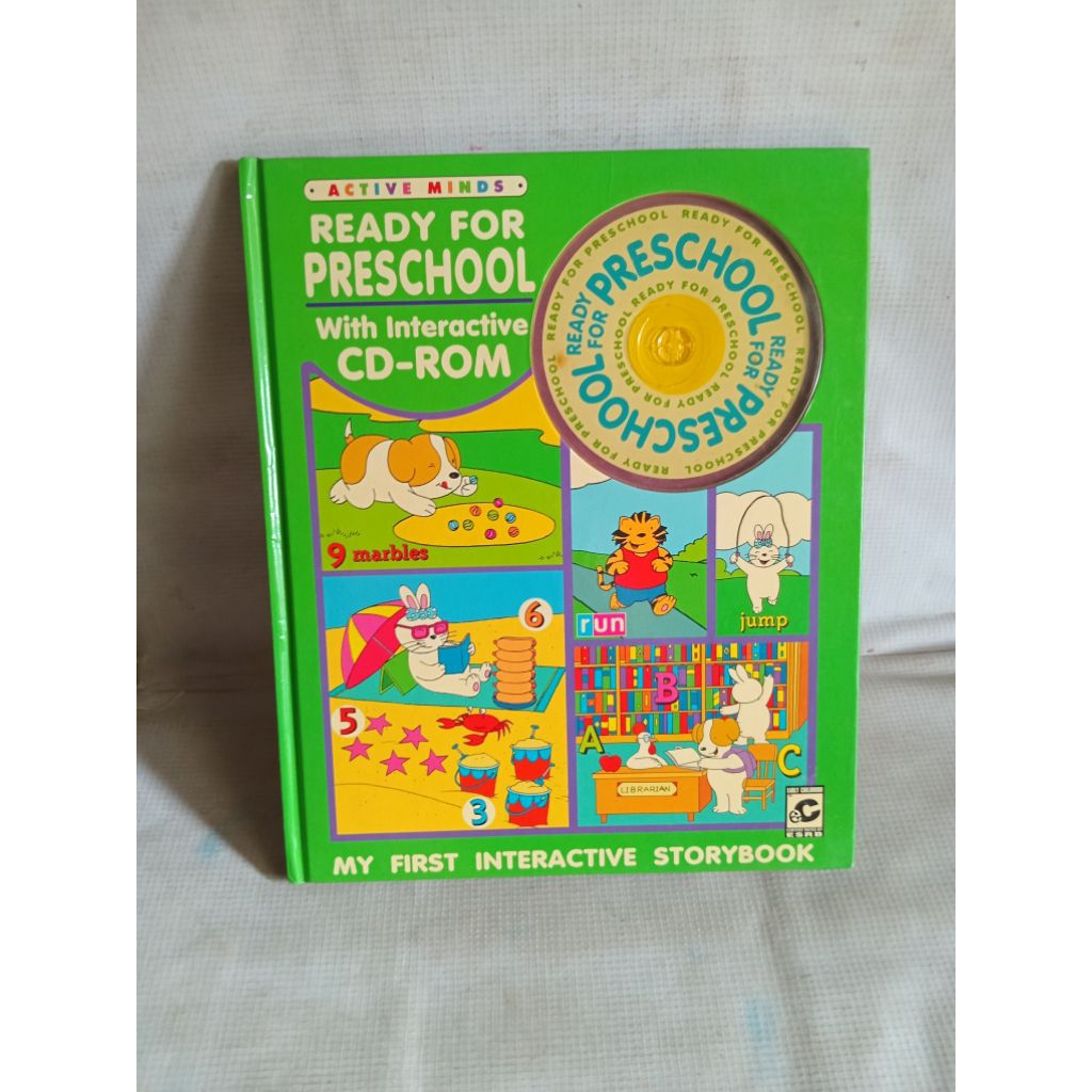 ACTIVE MINDS READY FOR PRESCHOOL MY FIRST INTERACTIVE STORYBOOK