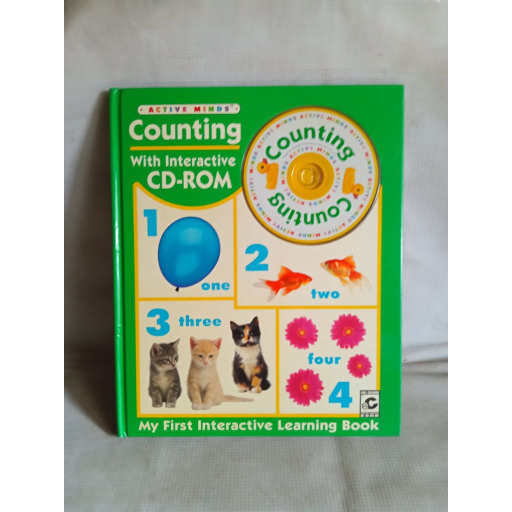 ACTIVE MINDS COUNTING WITH INTERACTIVE CD - ROM MY FIRST INTERACTIVE LEARNING BOOK