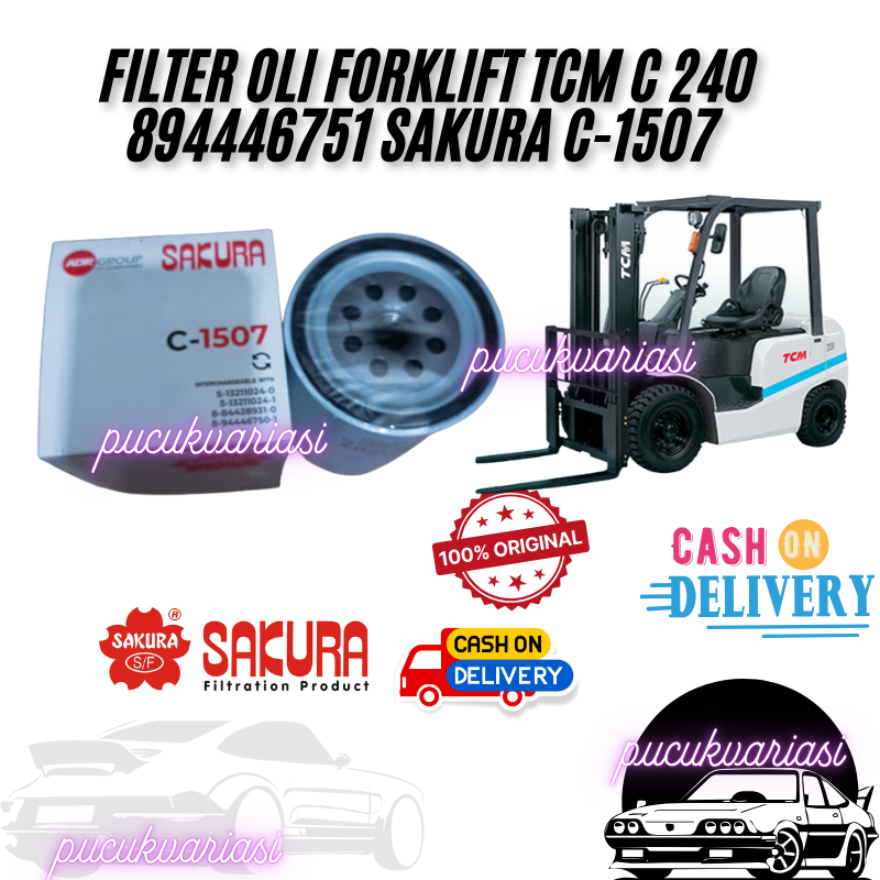 Filter Oli Forklift TCM C 240