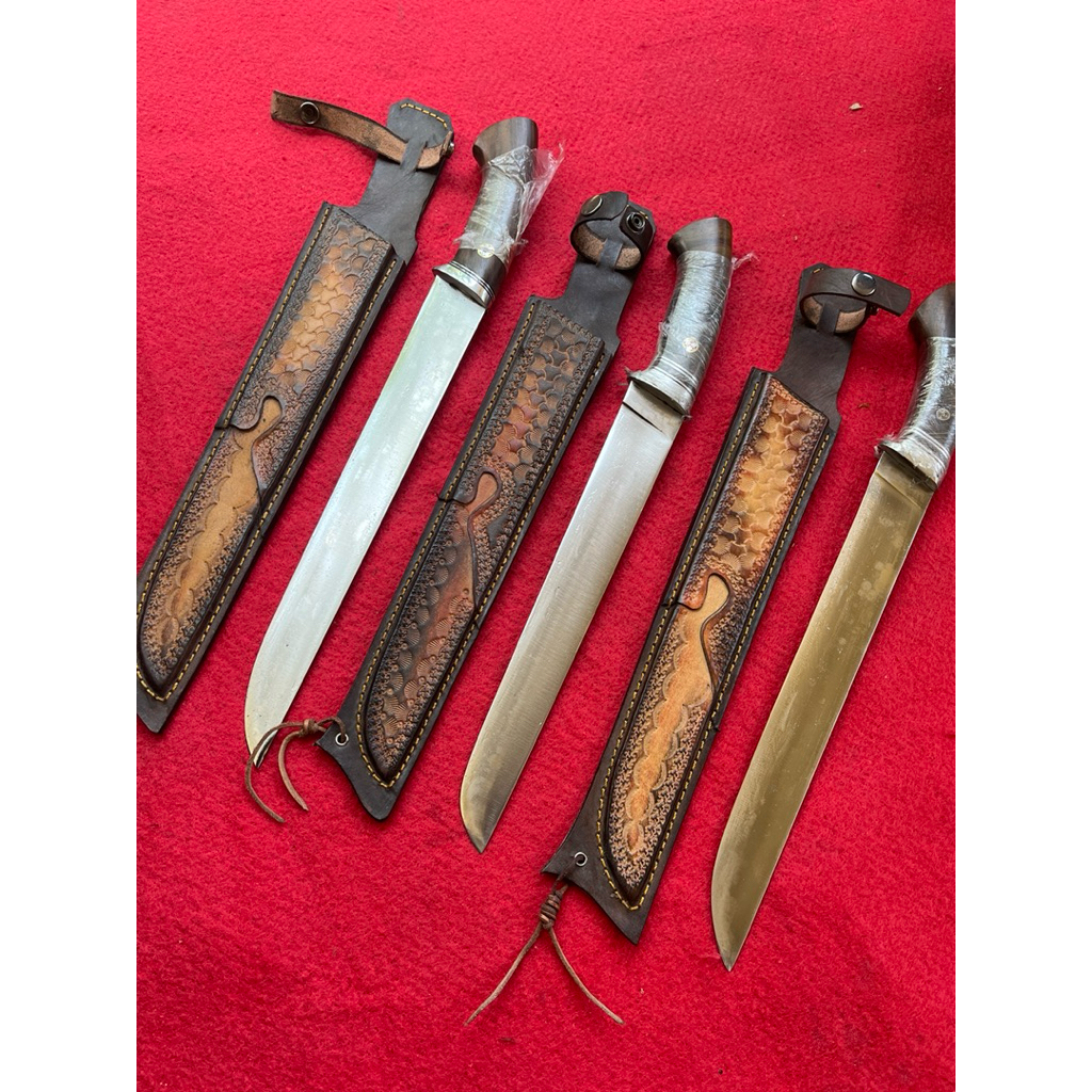 Pisau Bohler K110 Sarung Kulit Asli