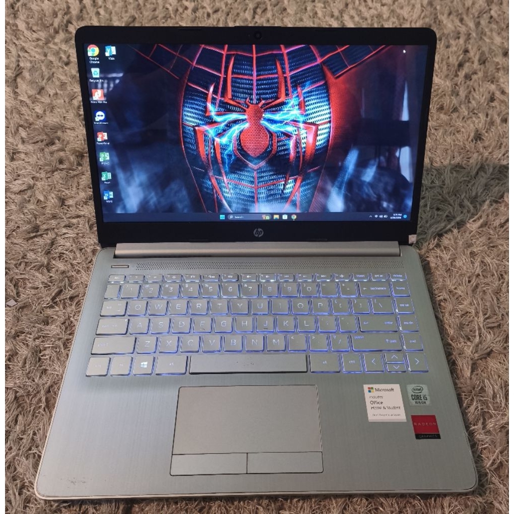 Laptop Hp 14s-cf3 core i5 gen 10/8/512gb dual vga