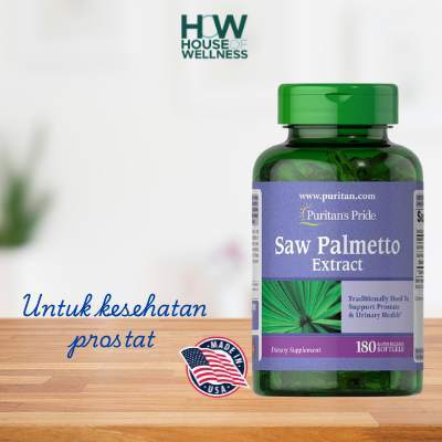 Supplement prostate Puritan Saw Palmetto Extract @ 180 soft gel