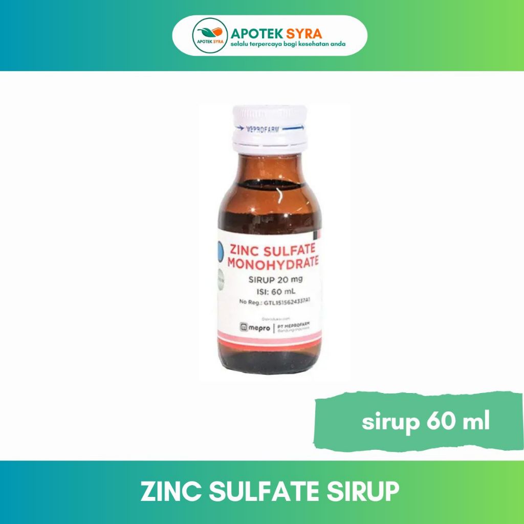Zinc Sulfate Monohydrate Sirup