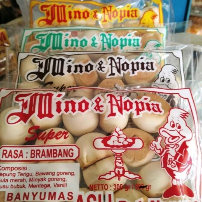 Kue Mino Mini Nopia Pak Narwan Khas Banyumas 300 Gram - Coklat