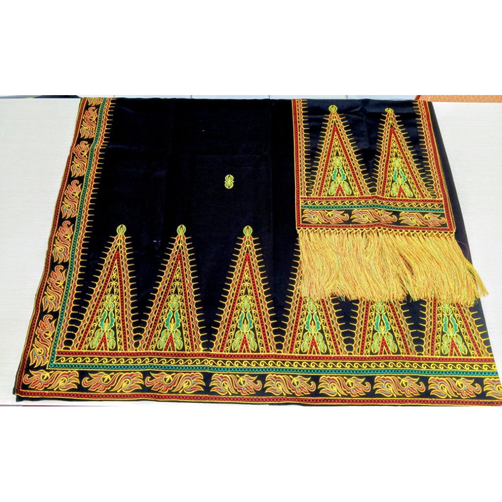 Songket Pucuk Rebung Bordir/ Kain bordir khas Aceh