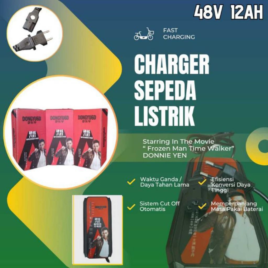 Charger Sepeda Listrik dan Motor Listrik