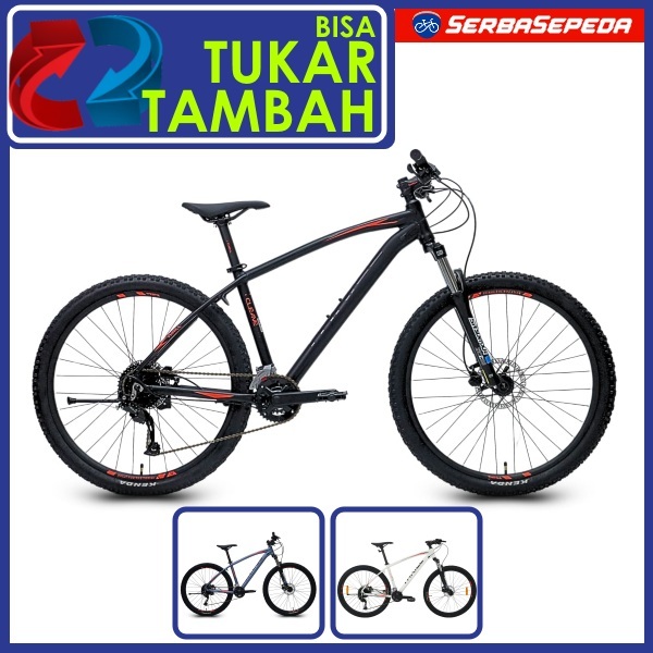 Thrill Cleave Elite Sepeda Gunung MTB 27.5 Frame Alloy Shimano Alivio