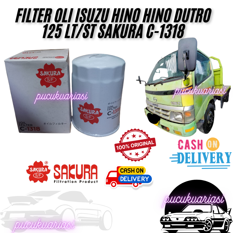 Filter Oli Hino Dutro 125LT