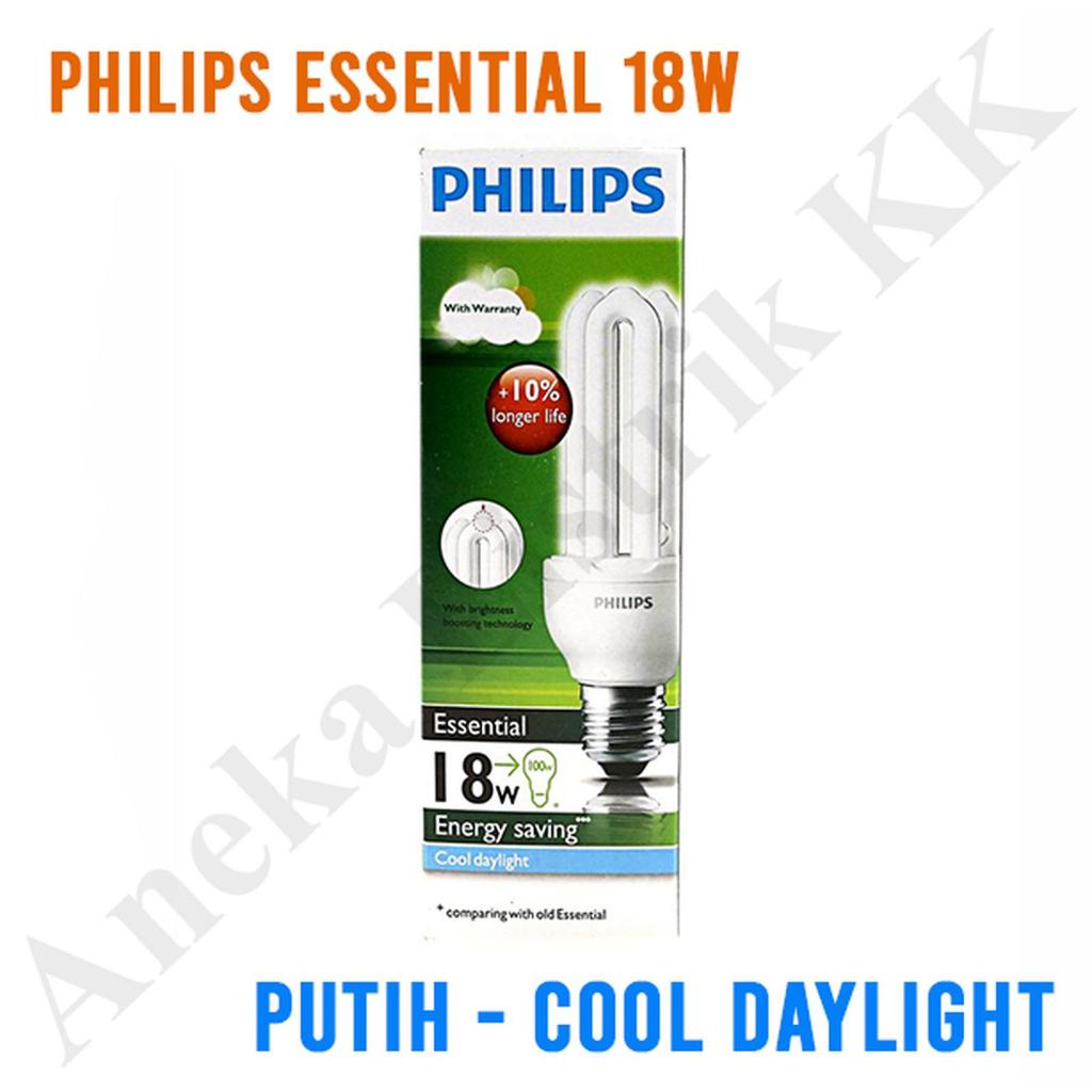 Lampu Philips essential 18w