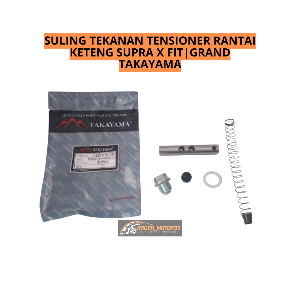 TEKANAN TENSIONER SULING RANTAI KETENG SUPRA X FIR GRAND TAKAYAMA ASLI