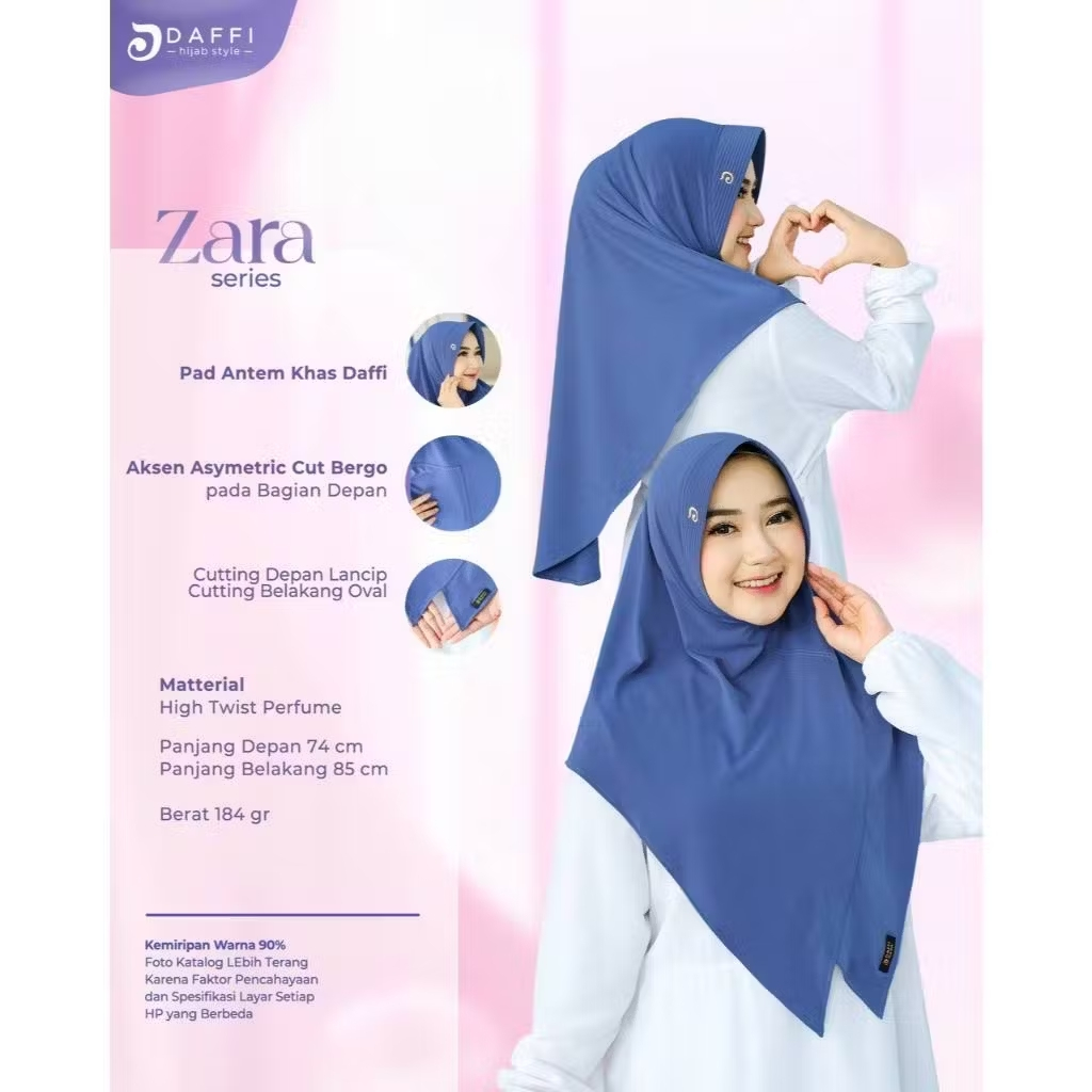 DAFFI HIJAB - BERGO ZARA DAFFI