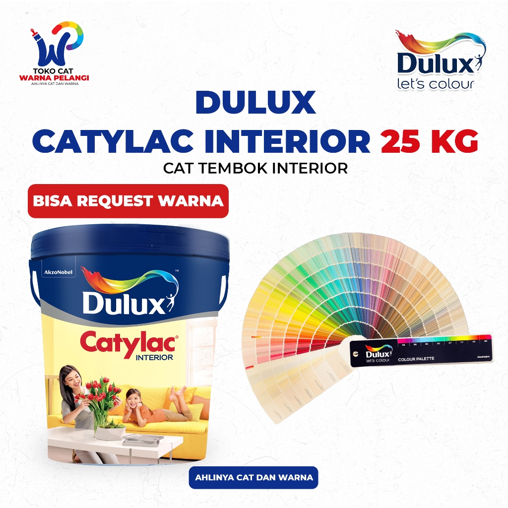 Cat Dinding DULUX Catylac Interior 25 Kg | Cat Tembok Dulux Catylac Interior 25 Kg